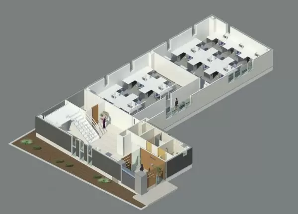 BIMによるアイソメ