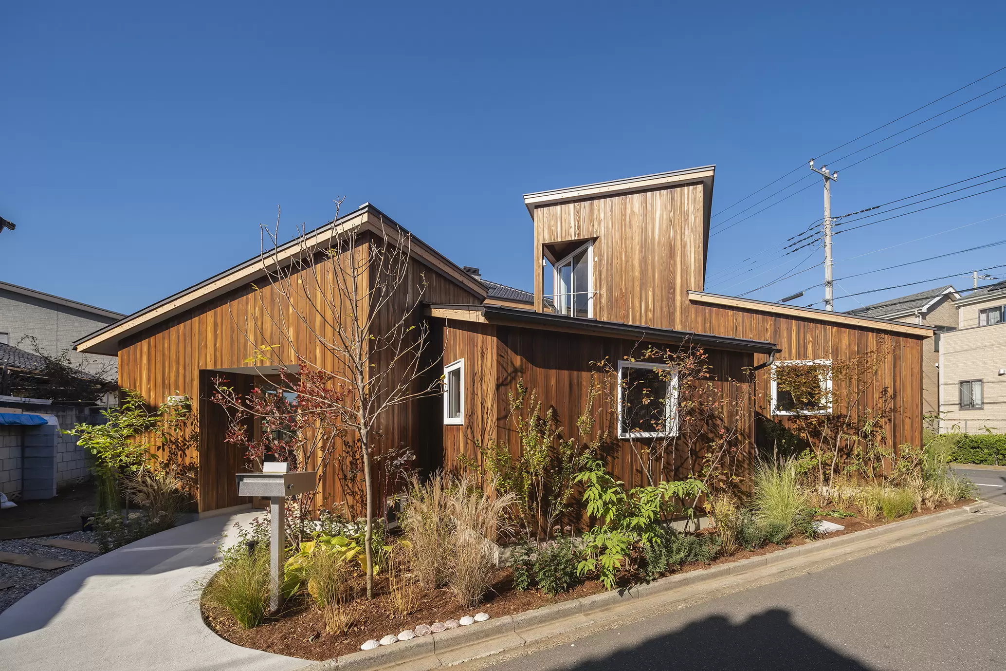 東浦和の安居（老夫婦と猫が住む新築住宅）