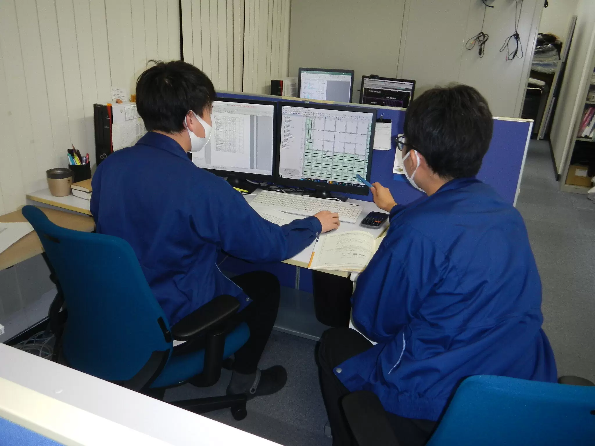 いつでも気軽に相談できる先輩ばかりです