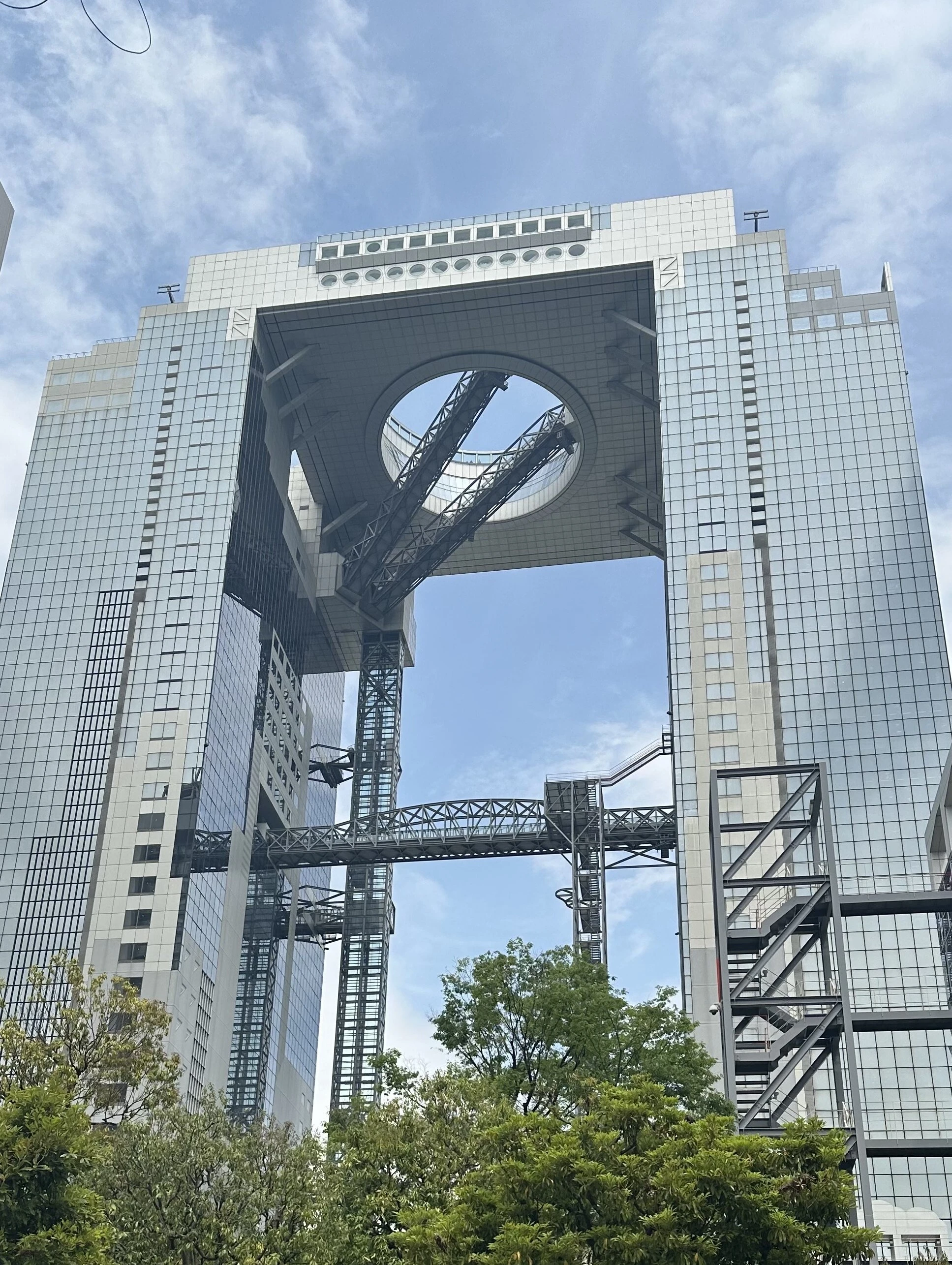 梅田スカイビル33階のオフィスは、眺望抜群です。