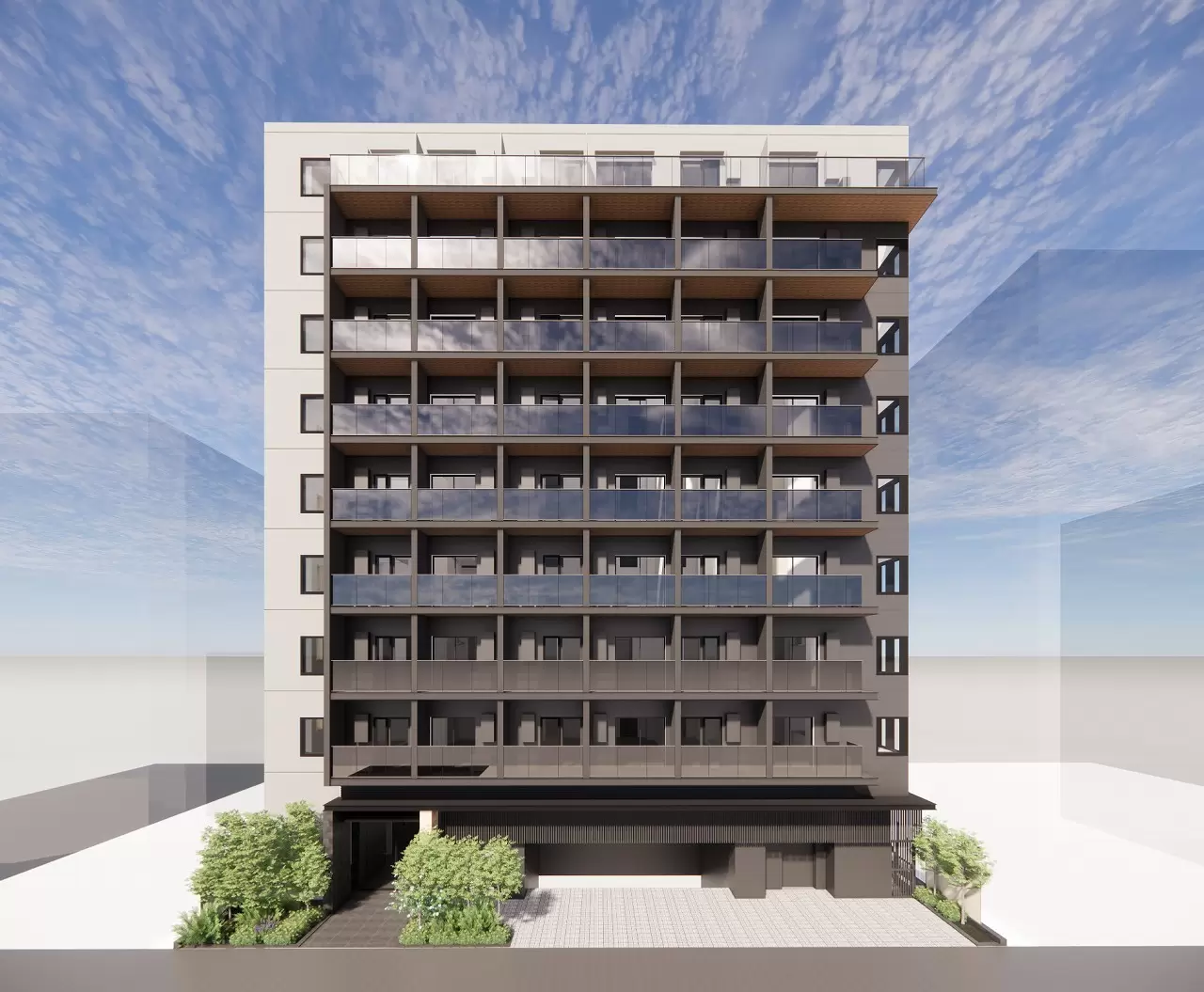 BIM（Revit）で設計中です。