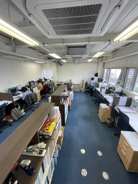 2階事務所 ここで作業していただきます！