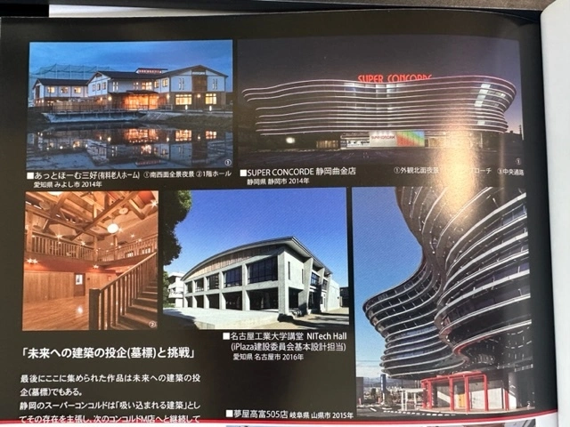右側、東静岡の駅前の、スーパーコンコルド。その隣には名工大の講堂。さらに左は木造の老人ホーム