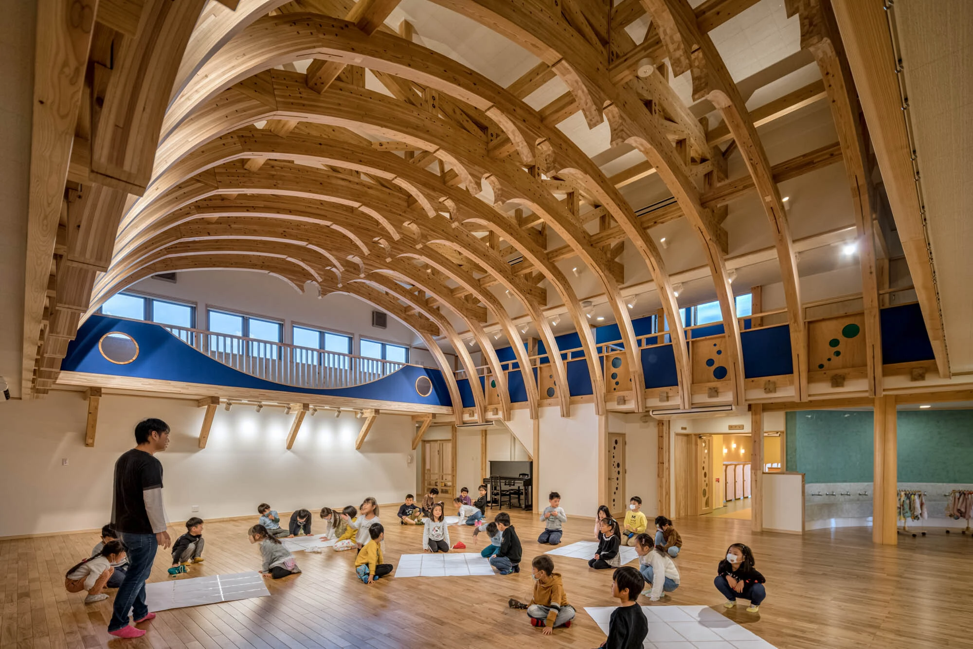 こども園の設計でキッズデザイン賞を受賞しました。独創的な木造建築の設計に挑戦しませんか？