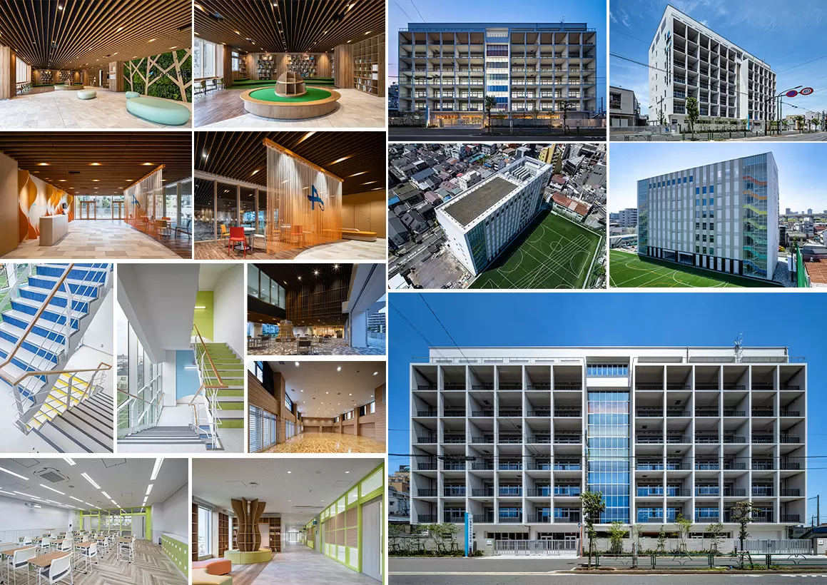 令和5年竣工 東京みらい中学校(不登校特例校)・飛鳥未来高等学校(通信制高校)