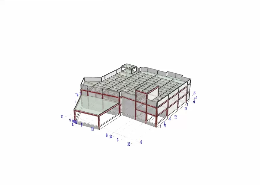 実績紹介　S造自動車ショールーム兼修理工場