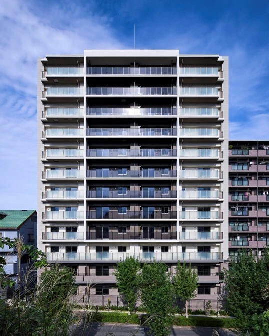 京王沿線、八王子市内にあるマンションの設計を担当。