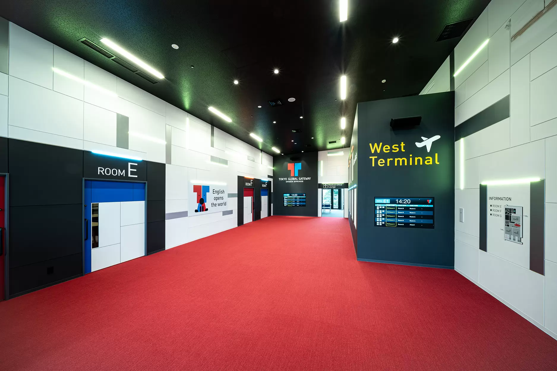TOKYO GLOBAL GATEWAY SPRINGS_内部エントランス