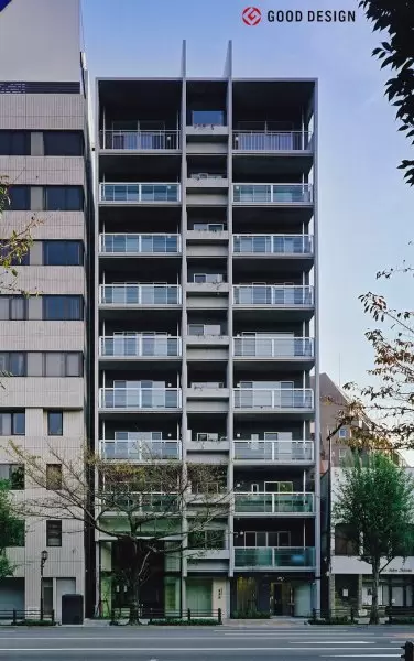 坂の上テラス/東京都千代田区 靖国通りに面したコーポラティブハウス グッドデザイン賞受賞