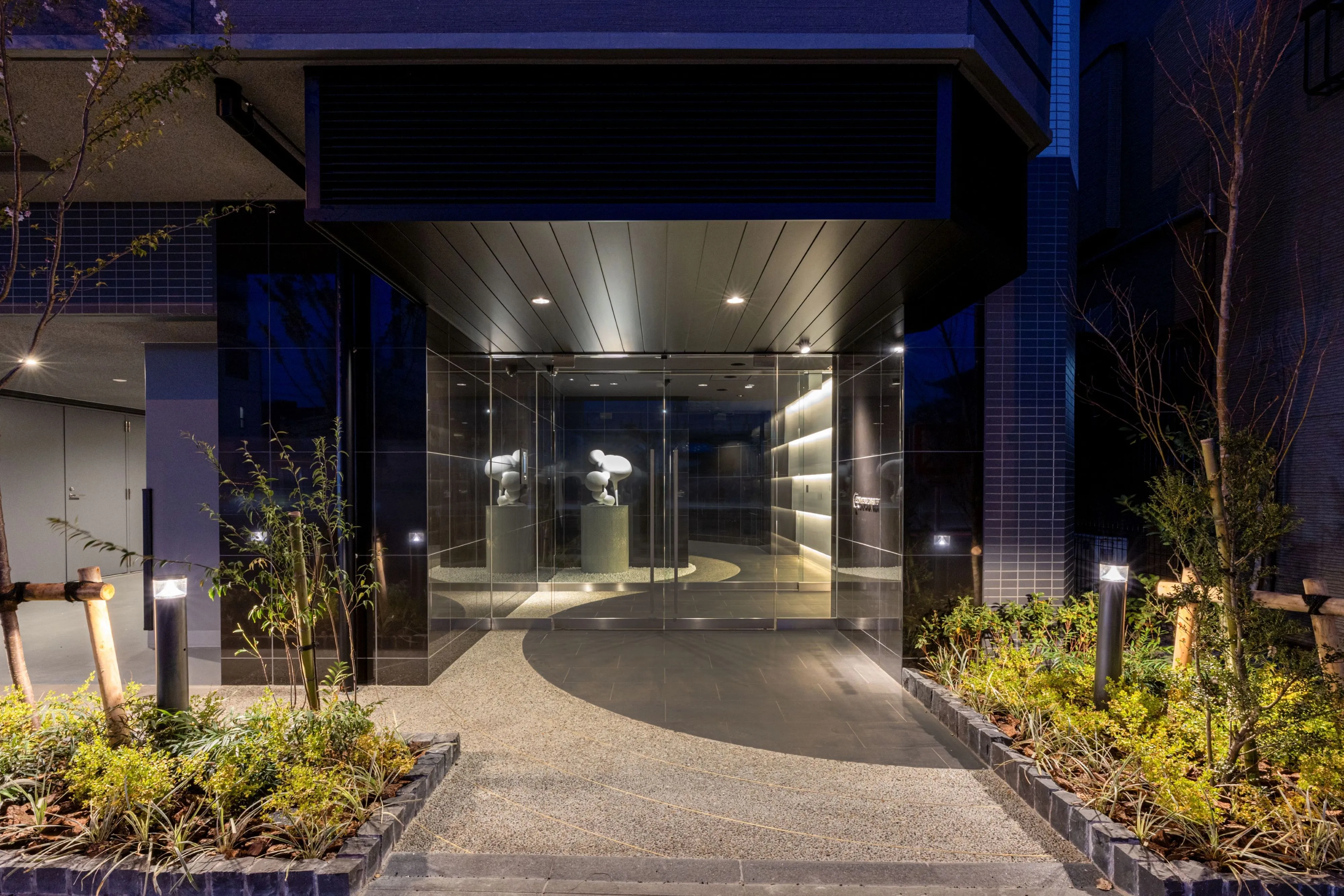 共同住宅アプローチ（品川区）