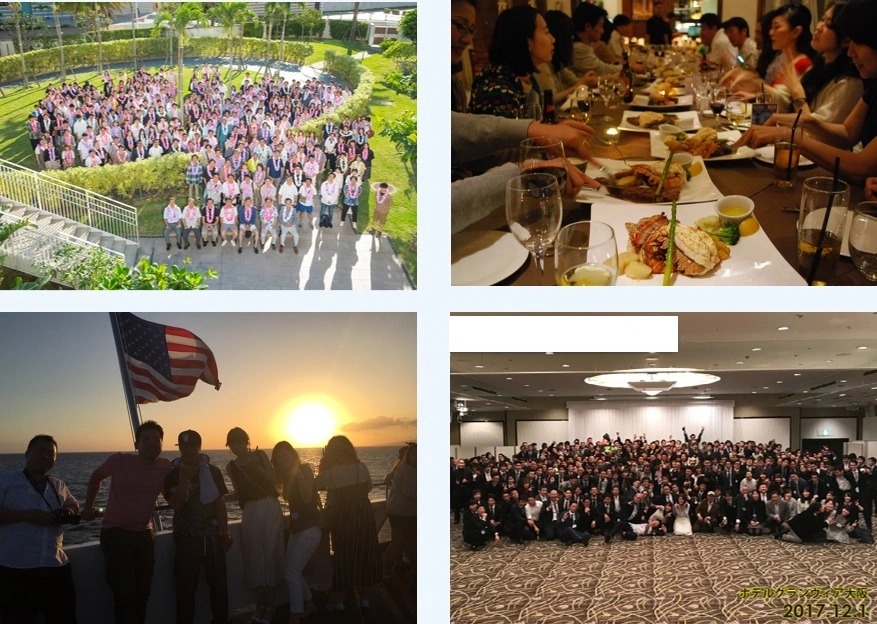 社内コミュニケーションを深める様々なイベントがあり、部署間の連携や情報共有を密に行っています。