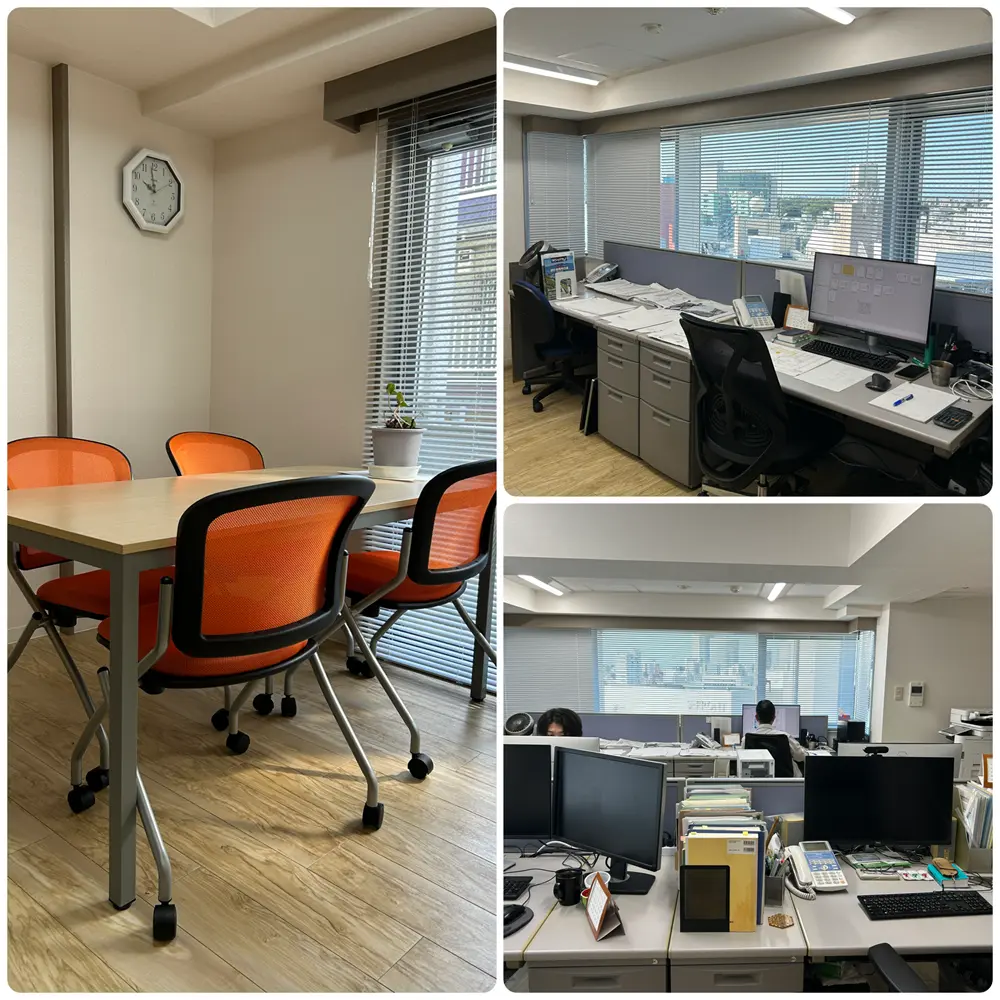 6月に移転したオフィス