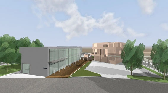 某工業高専学校サイバーセキュリティ―人材育成棟イメージ図