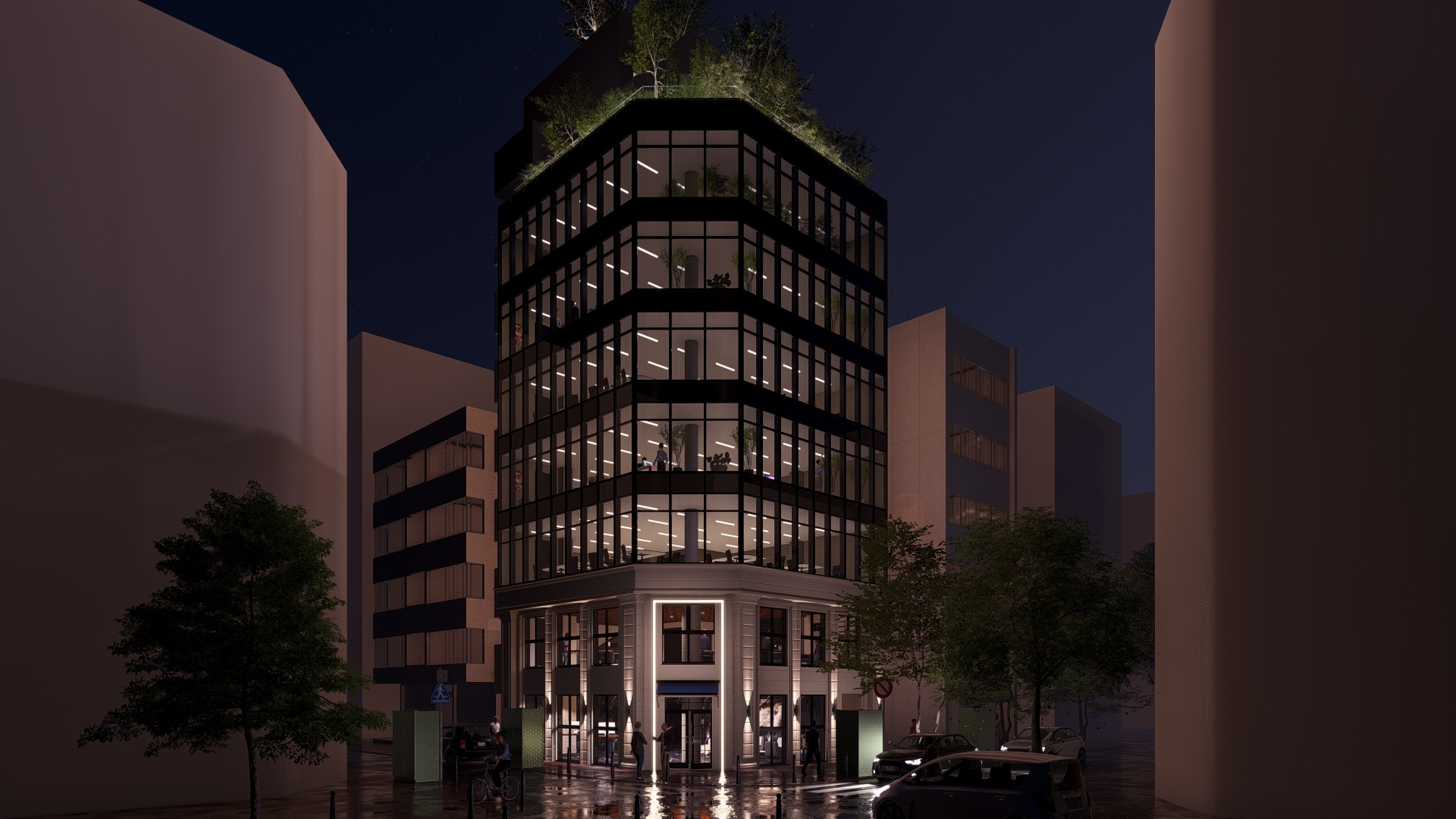 関内ランドマークプロジェクト外観CG提案例の一部