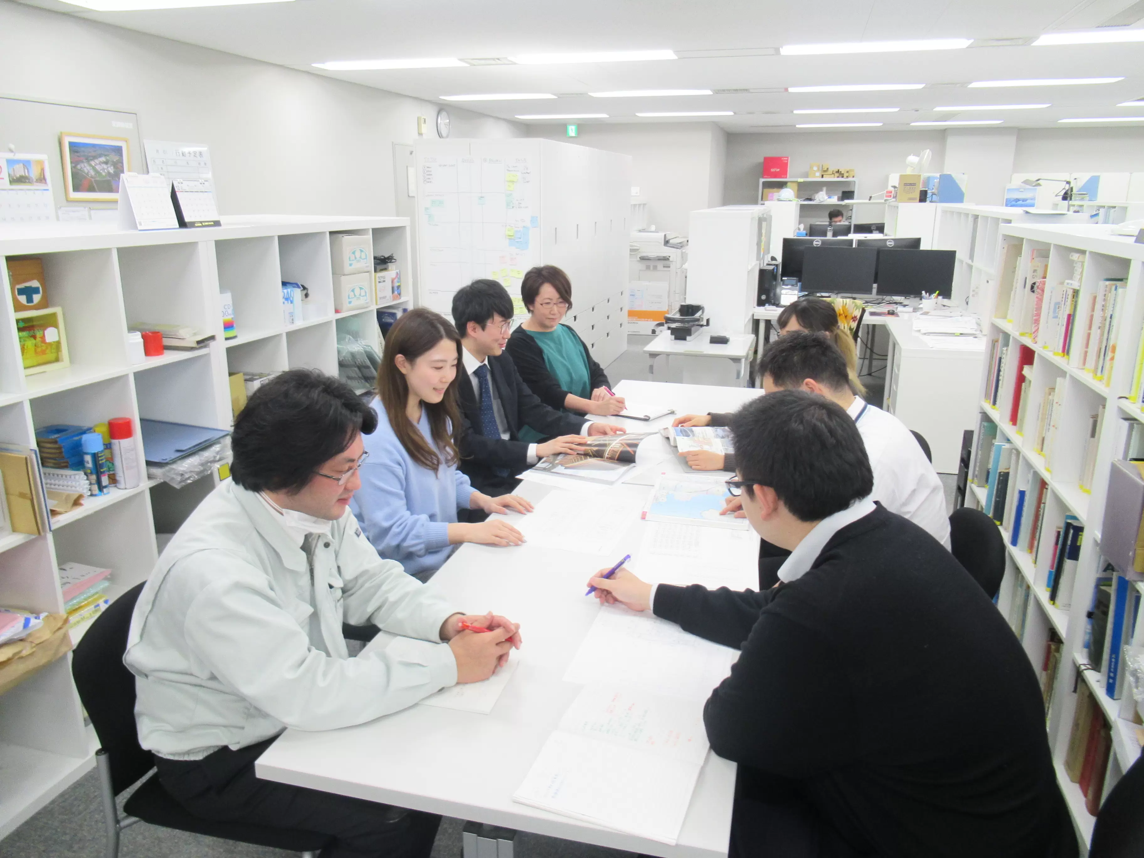 プロジェクトのレビュ－状況です。