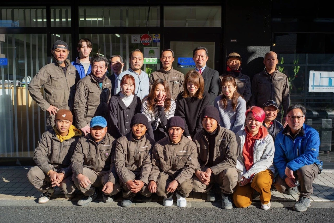 昨年のスタッフ集合写真
