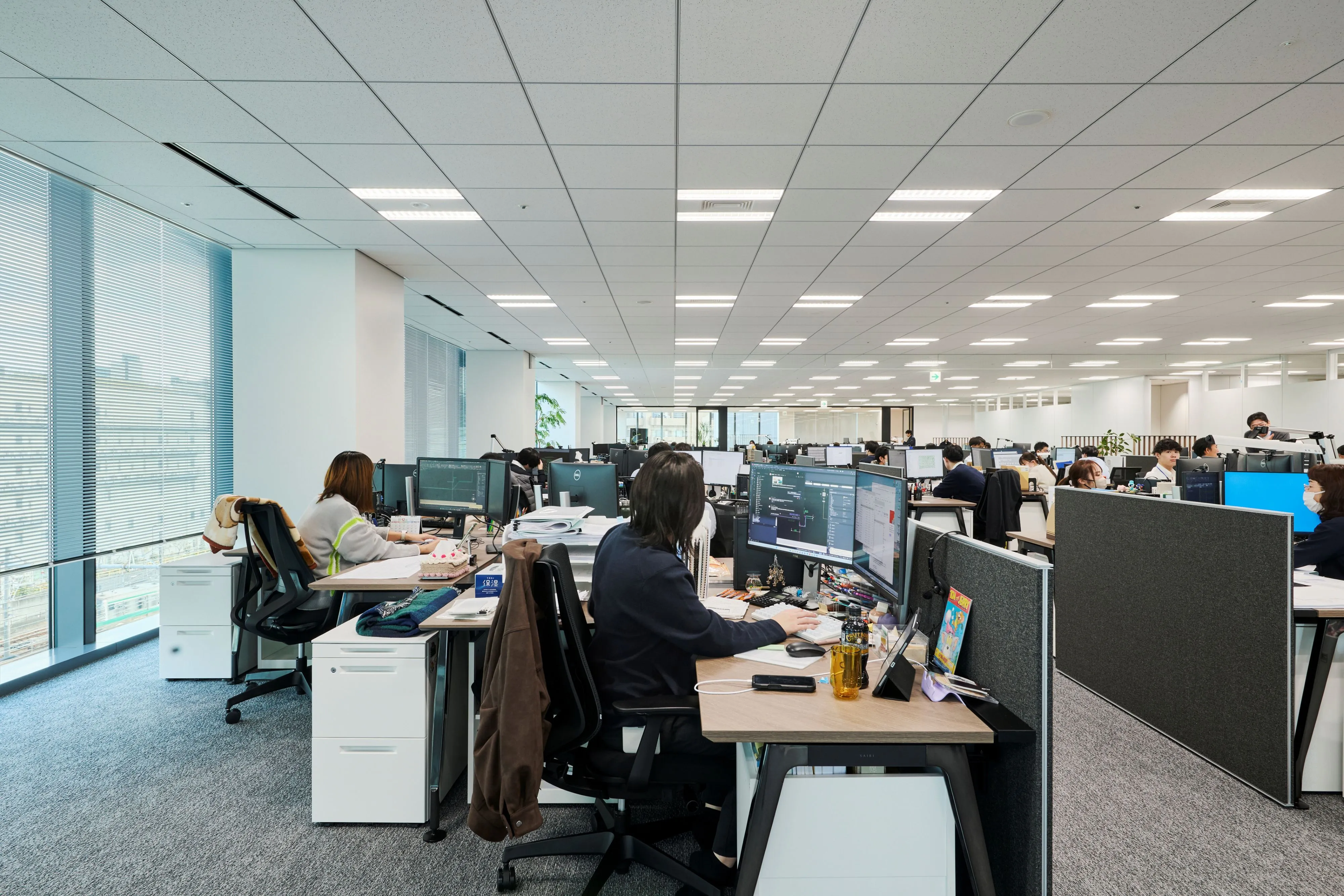 新事務所執務エリア内観