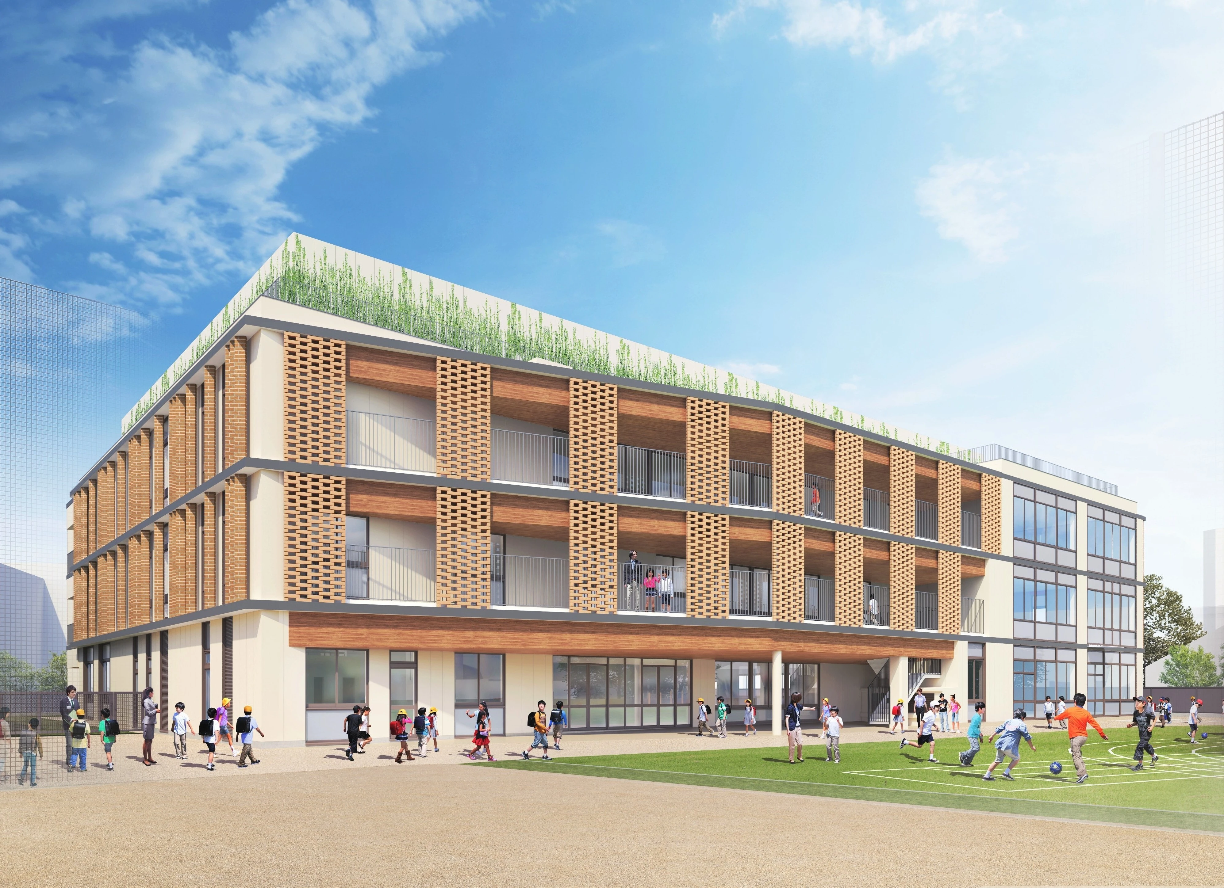 港区立御田小学校（プロポーザル最優秀）