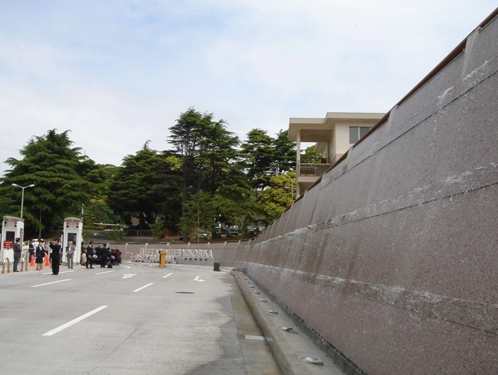 米軍横須賀基地ゲート-改修設計