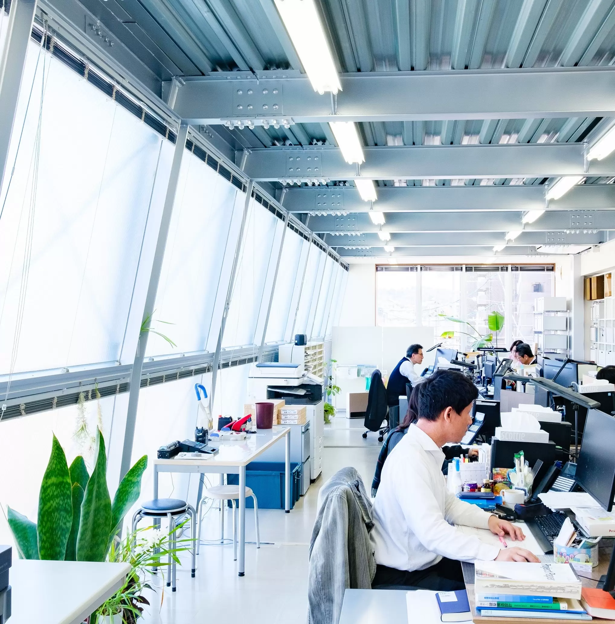 広々としたオフィスは環境抜群です。