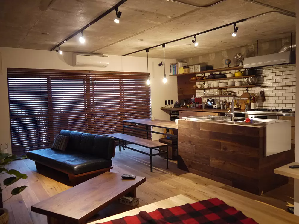 参宮橋で設計施工した、マンションリノベーションの竣工写真です！